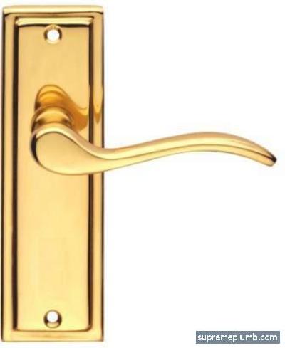 Paris Lever Latch Polished Brass - SOLD-OUT!! 